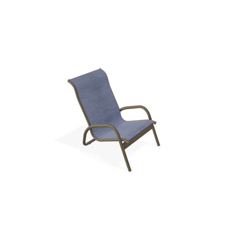 Gardenella Patio Chair, Beachwood, River