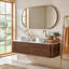 Comptoir de salle de bain mural en bois 60 po E1 60 po-131434573-131434572