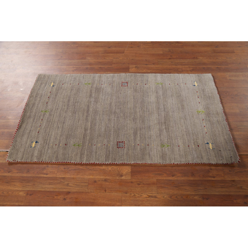 Tapis indien noué à la main Gabbeh