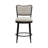 Conners Commercial Grade Steel Frame Cream Fabric Upholstered Swivel Counter Height Barstool - Set Of 3-1707242786