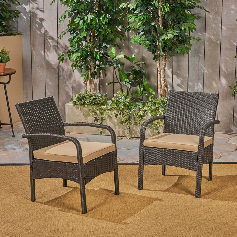 Fauteuil en osier Corda KD, Tanné