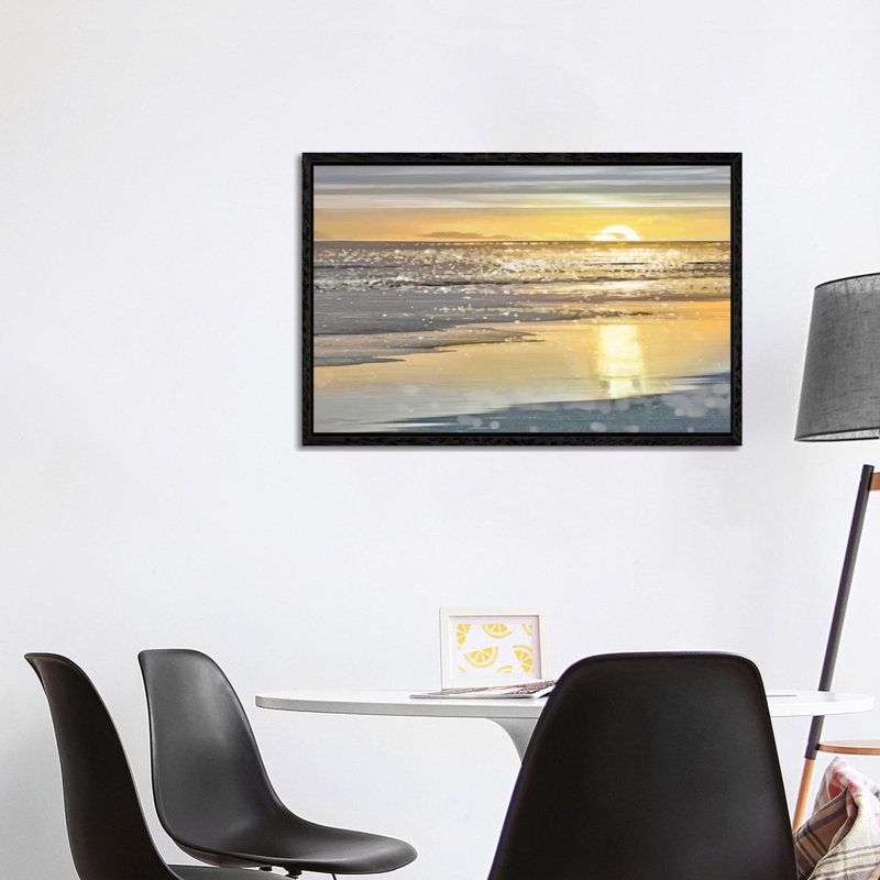 Kate Carrigan - Print on Canvas, 101.6 cm H x 66.04 cm W, Black Floater Framed