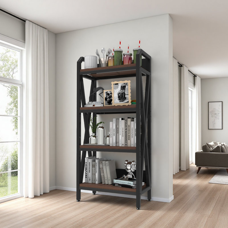 Étagère de rangement à 4 niveaux 56,30 po Bakers Rack