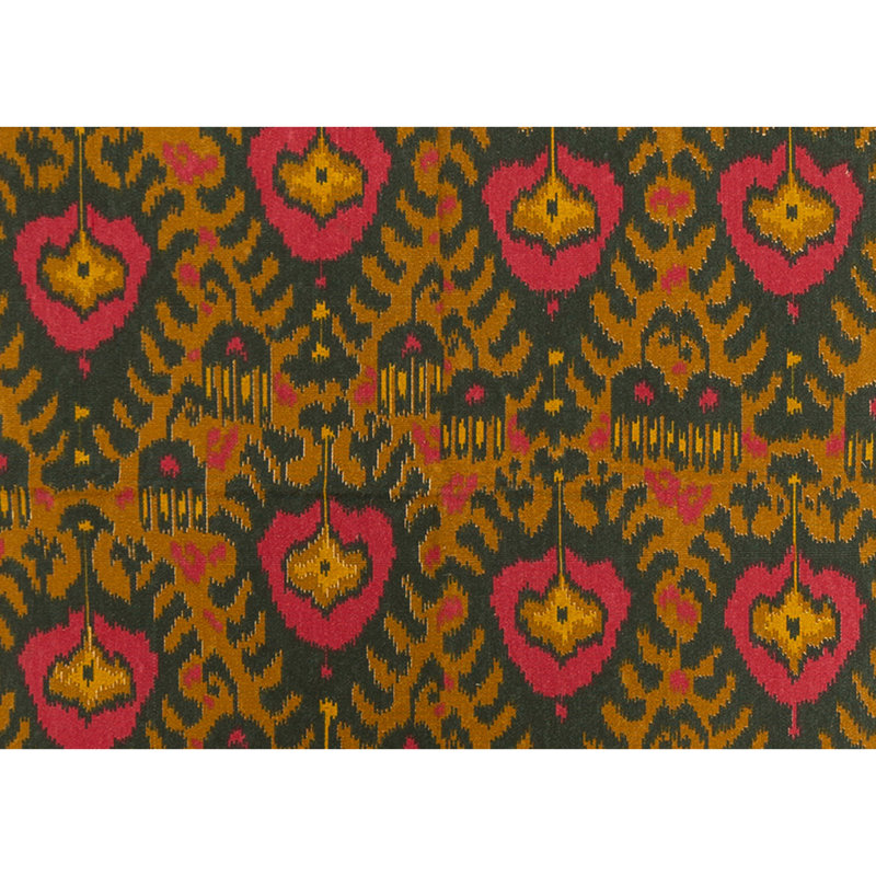 Flatweave Wool Ikat Indoor Rug