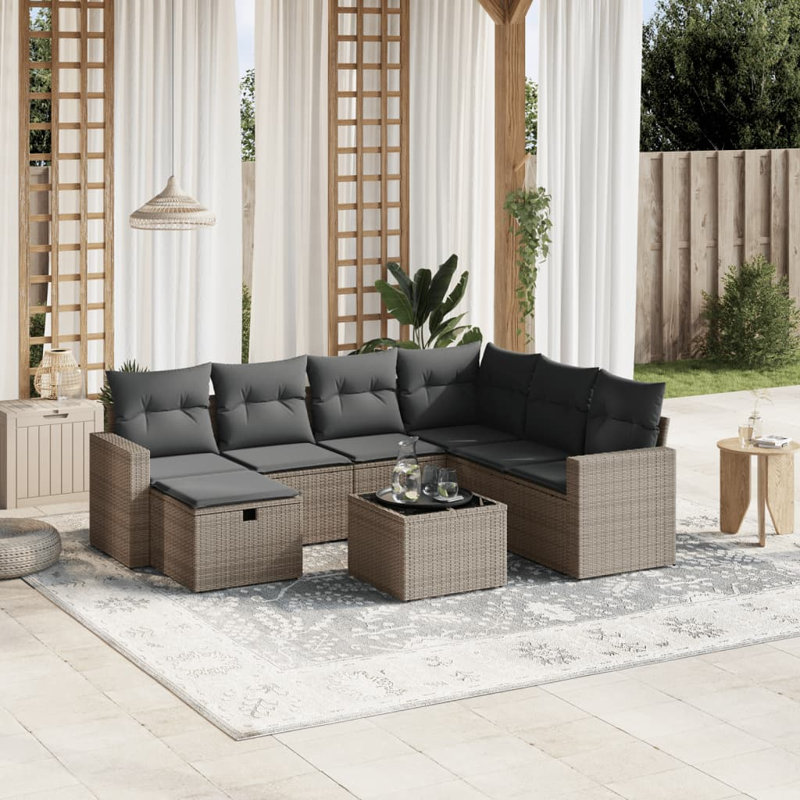 Ensemble de canapé de jardin Vidaxl