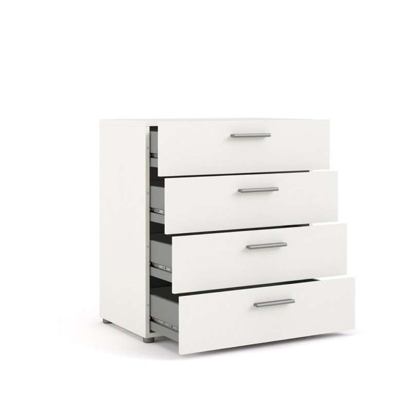 Bigod 4 - Drawer Chest of Drawers, White