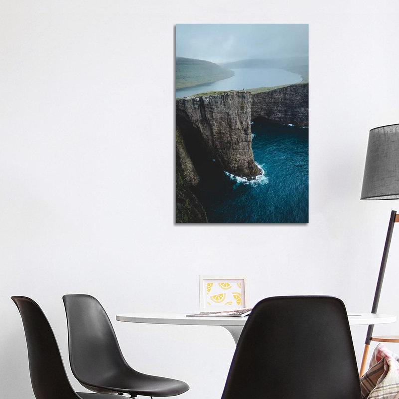 Slave Cliffs, Faroe Islands by Steffen Fossbakk - Wrapped Canvas Print, 101.6 cm H x 66.04 cm W x 1.91 cm D
