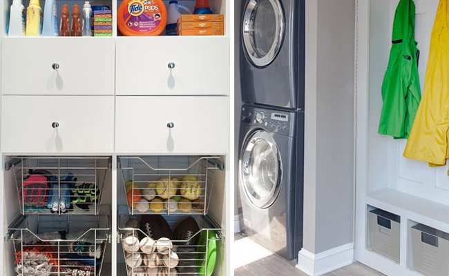 Laundry Room Storage Upgrade Part Two: Organization Tour - Organized-ish