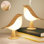 Petite lampe de chevet portable avec lampe de chevet avec 3 modes de gradation de couleur