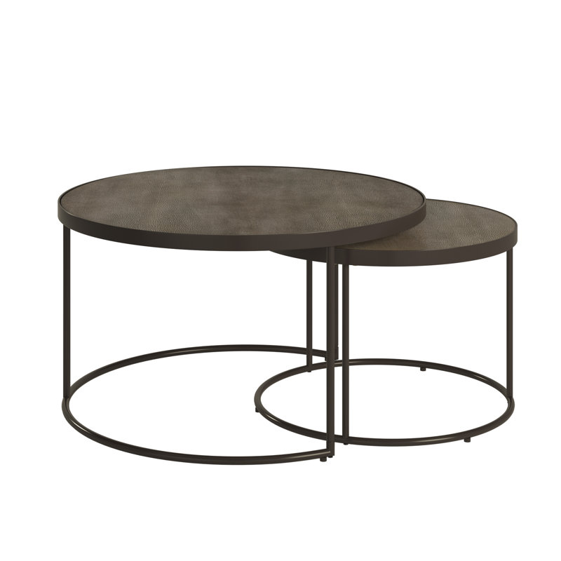 Bensky Nesting Coffee Table, Grey