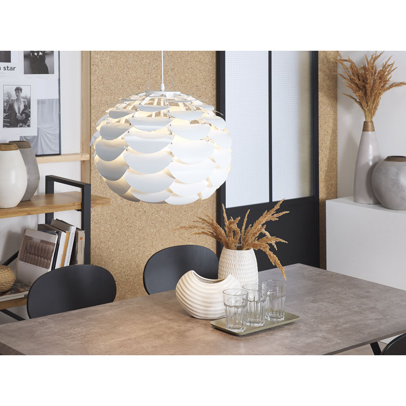 1 - Light Pendant, White