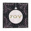Jolly Holiday Ornaments Joy Metallic by Michael Mullan - Wrapped Canvas Print-62447628