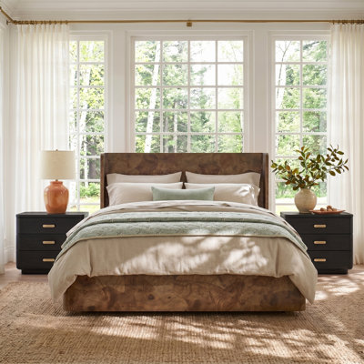Heirloom Marquetry King Bed