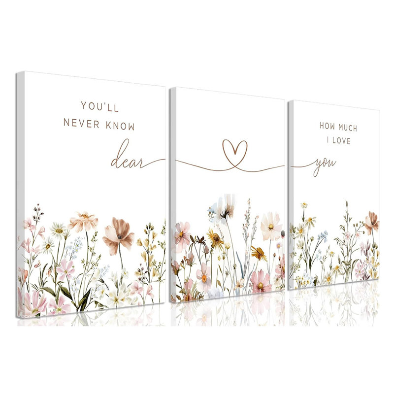 3 Piece Wrapped Canvas Print