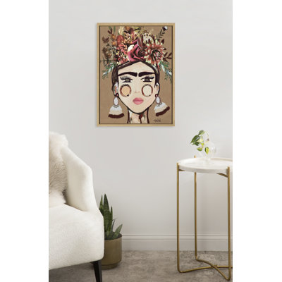 LuLu by Inkheart Designs Framed Canvas Wall Art Print