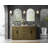 Ahner 60 inch Double Bathroom Vanity-174981256