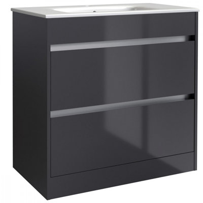 Clifton 790mm Single Bathroom Vanity with Vitreous China Basin