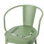Ensemble de 3 bistro d'extérieur, fer, eau, 29,5 po de hauteur, 23,95 po de largeur, profondeur, 33,95 lb
