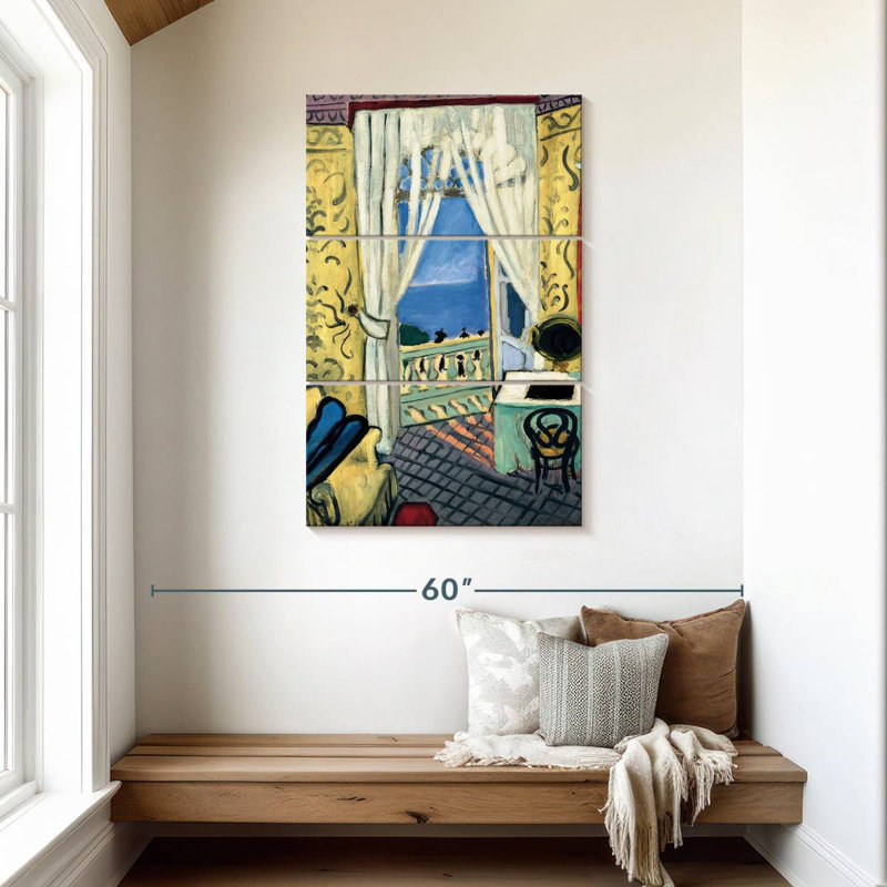 Lilie Interior With A Violin Case, 45" H x 28" W