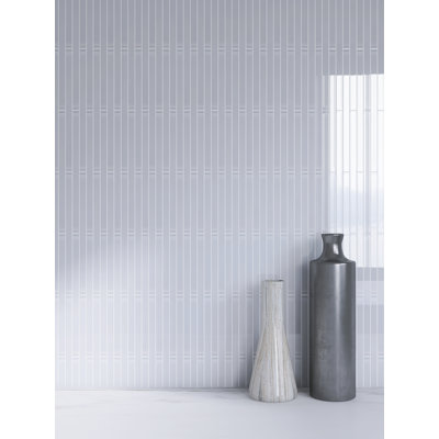 Carrelage en verre 12 "x 0,5"