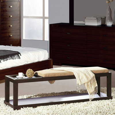 Banc en bois parsons