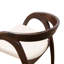 Fauteuils courbés en bois massif Rozella