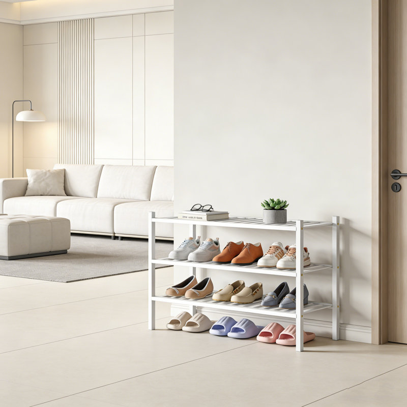Bamboo Shoe Rack