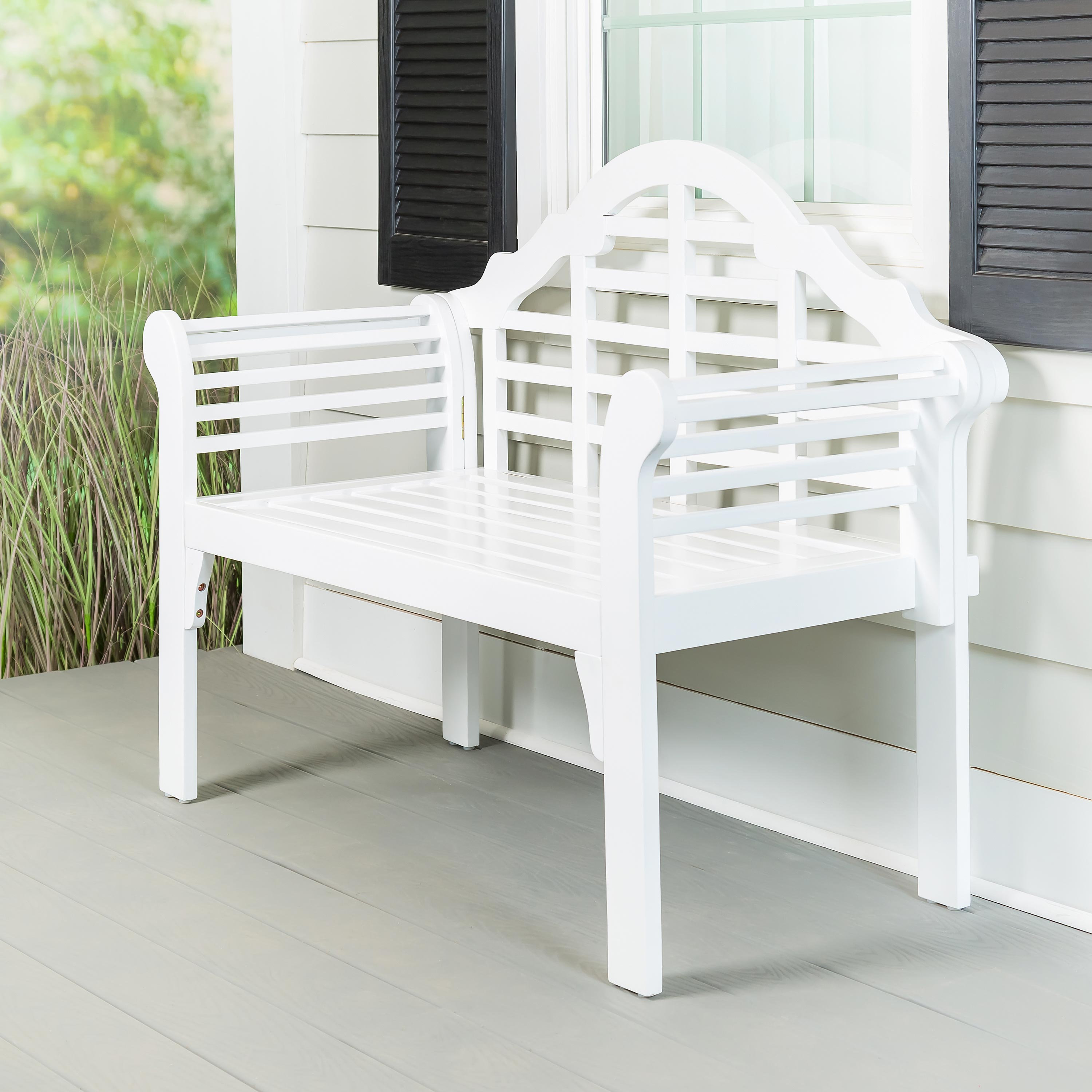 Evergreen Enterprises, Inc Lutyens Wood Garden Bench & Reviews | Wayfair