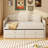 Twin Daybed with Pull-Out Trundle and Drawers-1271235049