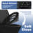 1-Piece 1.1/1.6 GPF Water-Efficient Dual-Flush Elongated Standard-Size Toilet With Soft Closing Seat, Matte Black-122433440