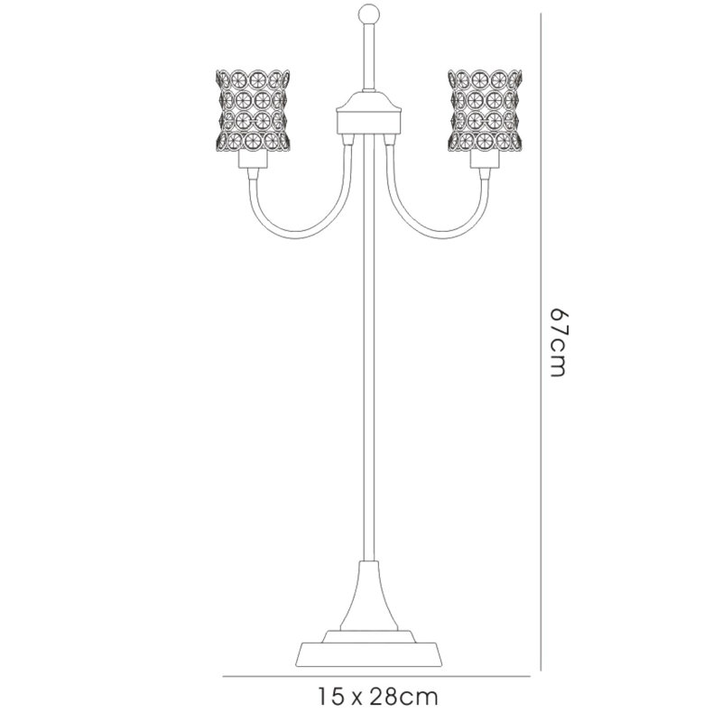 Crystal Novelty Lamp