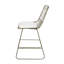 Tabouret de bar géométrique moderne avec coussin 26,25 po Nico-1525767508