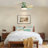 36" Dimmable Modern 5-Color Blade LED Ceiling Fan with Remote for Kid’s Rooms