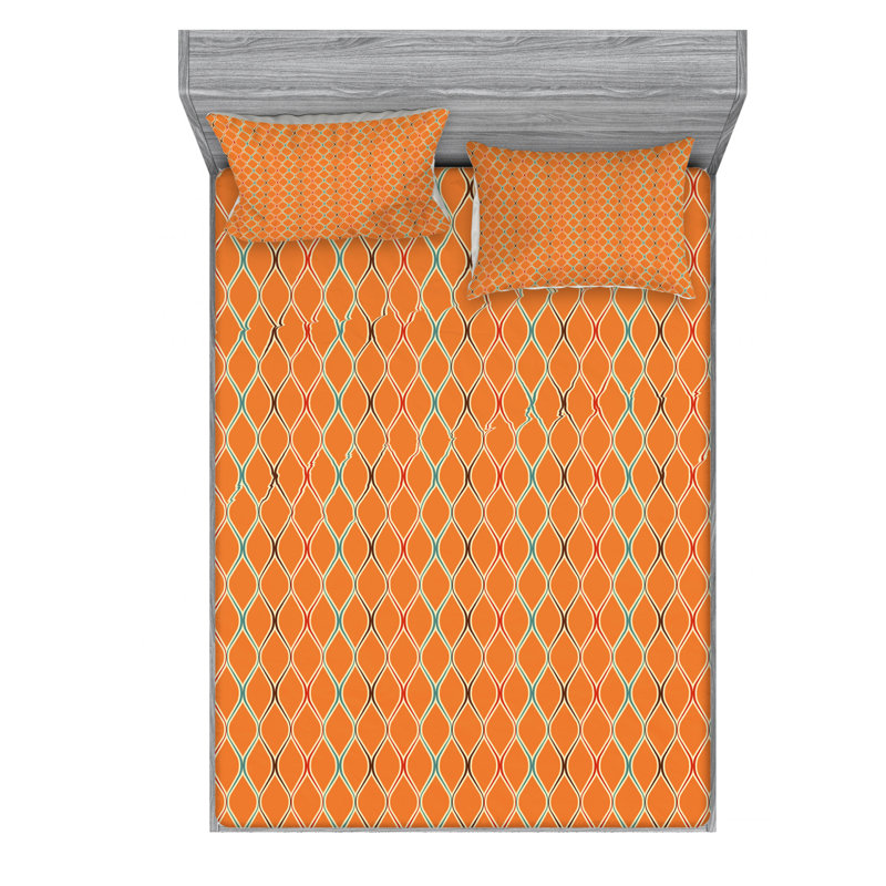 Microfiber Sheet Set, Full/Double Sheet Set with Fitted Sheet