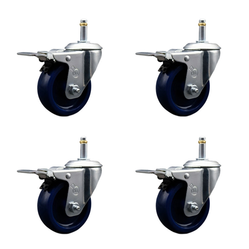 Solid urethane Swivel Stem Caster