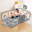 Grande barrière de sécurité pour bébé-80550534