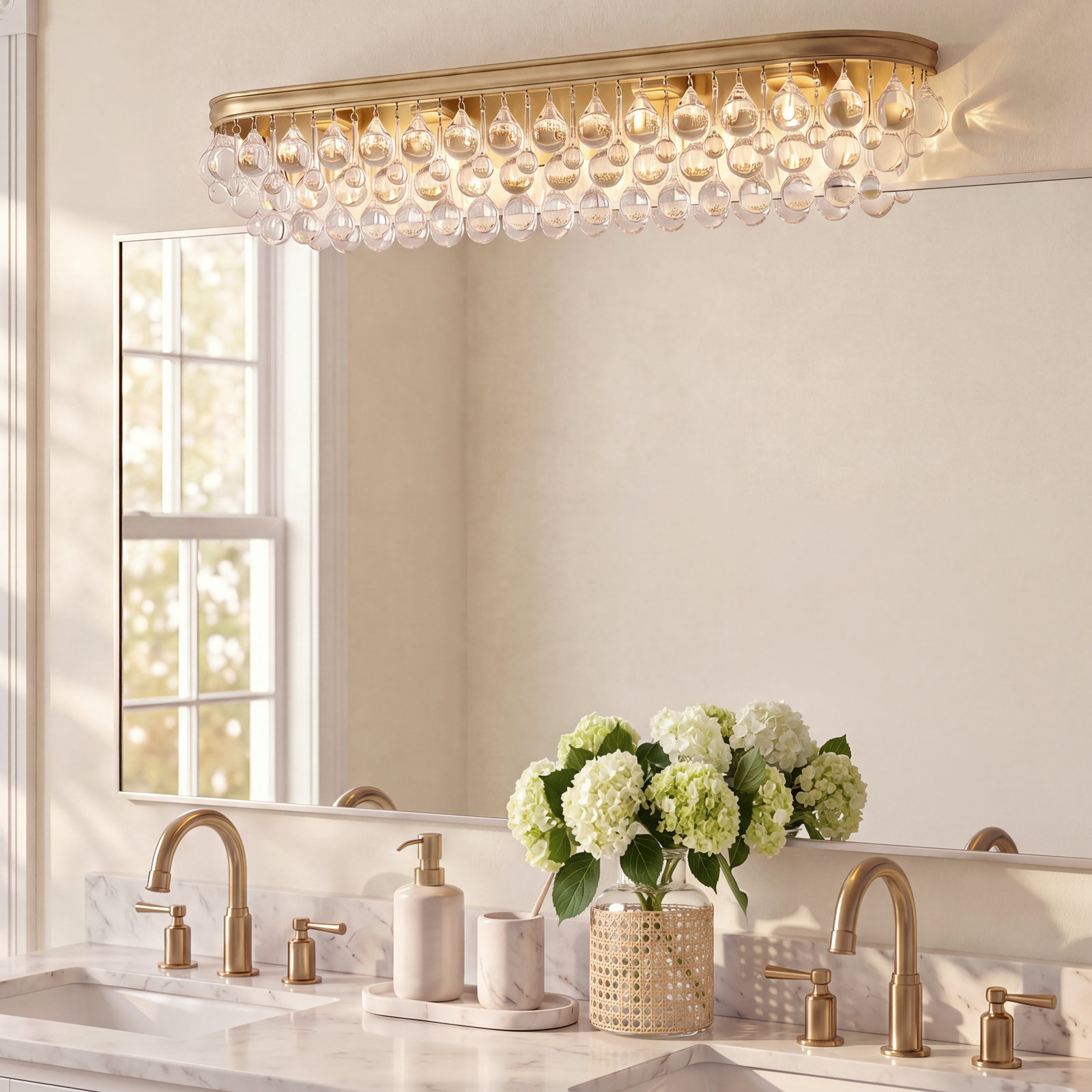 Boyer 8-Light Dimmable Vanity Light