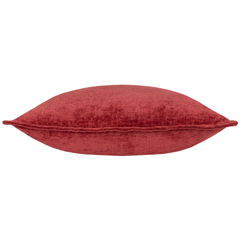 Buxton Square Throw Cushion Covers, Red