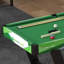 SPORTNOW Folding Pool Table Set 104cm Mini Snooker Table with 2 Cues Green