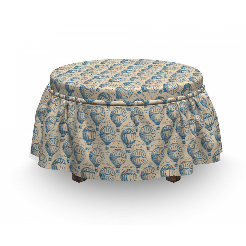 Housse pour repose-pieds de ballonnet sketch air