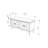 Modern Shoe Cabinet with Soft-Close Hinges, Brown, 42.1 x 21.7 x 13.8 Inches | 100% Melamine Coated Particle Board & 100% Polyester Fabric | Metal Legs, 15 in Height, Weight Capacity: 176 Lbs | Scandinavian Design, Stylish & Functional-713876597