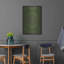 Bungalow Rose «420 Green» par JJ Brando, art mural en métal-1065946426