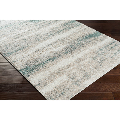 Tapis bleu / gris Grainger Parodi
