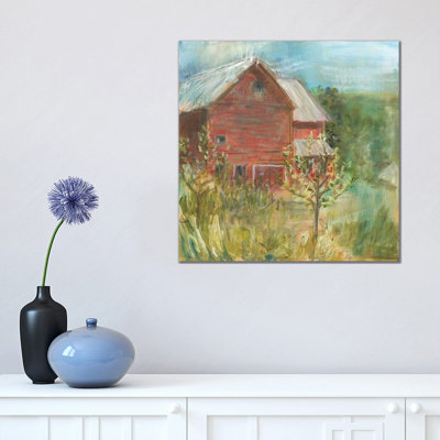 Barn Orchard by Sue Schlabach - Wrapped Canvas Painting