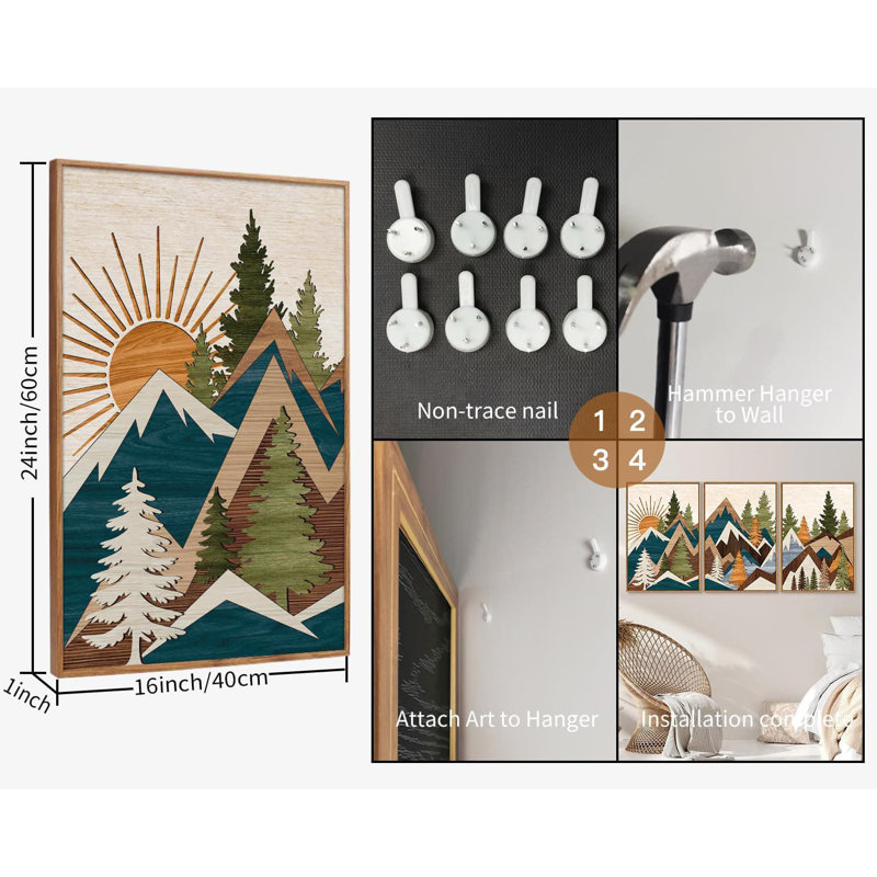 3 Piece Wrapped Canvas Print