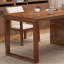 Bureau rectangulaire en bois massif brun noisette avec 4 tiroirs-1900239124