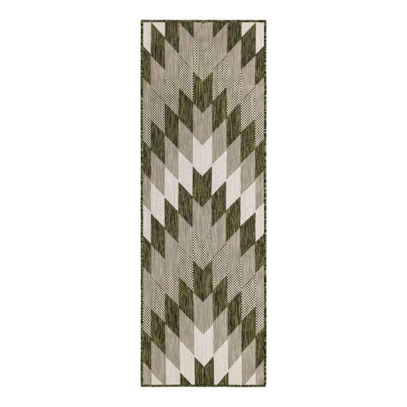 Blox Hower Indoor/Outdoor Area Rug, Runner 2' x 6'1"