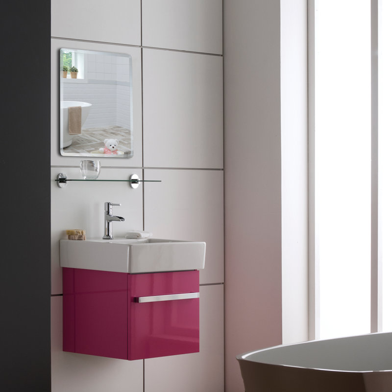 Seidman Flat Wall Mirror, 60cm H x 45cm W