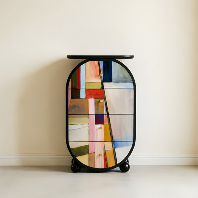 Armoire de rangement légère avec tiroirs de luxe