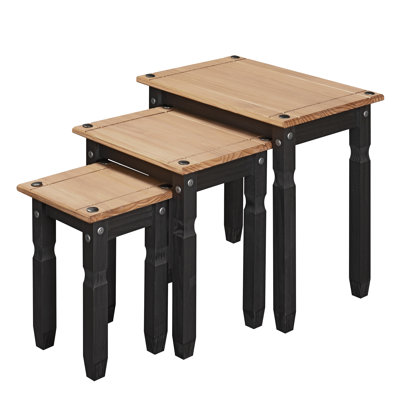 Gulzaar Solid Wood Nesting Tables